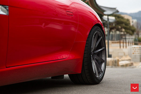 Фото дисков Vossen VFS-1 Глянцевый графит на Jaguar F-Type