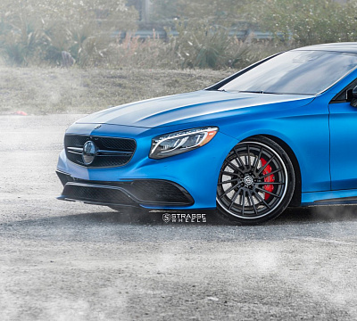 Фото дисков Strasse Wheels SV15T Deep Concave FS на Mercedes-Benz S-Class (W222, C217)