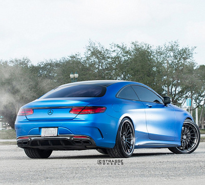 Фото дисков Strasse Wheels SV15T Deep Concave FS на Mercedes-Benz S-Class (W222, C217)