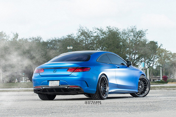 Фото дисков Strasse Wheels SV15T Deep Concave FS Другой цвет на Mercedes-Benz S-Class (W222, C217)