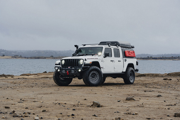 Фото дисков Black Rhino OUTBACK Матовый графит на Jeep Gladiator II (JT)