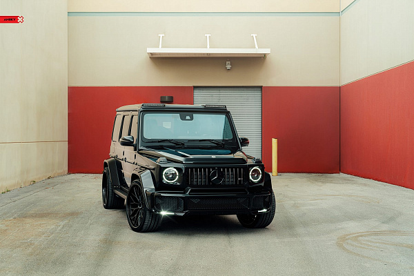 Фото дисков Anrky AN30 Черный сатин на Mercedes-Benz G-Class III