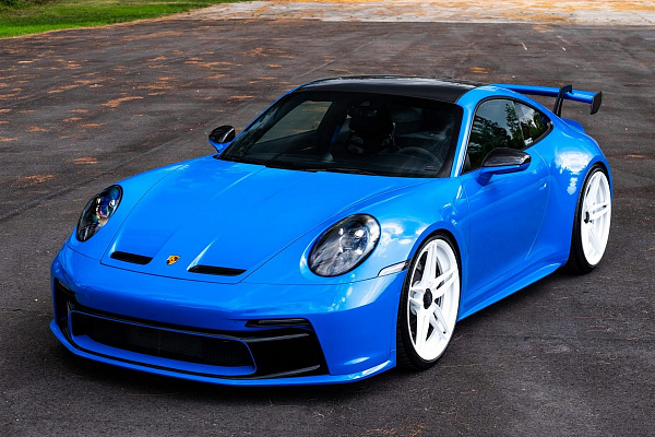 Фото дисков Anrky AN27 Белый глянец на Porsche 911 VIII