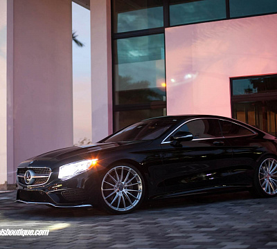 Фото дисков HRE P103 на Mercedes-Benz S-Class (W222, C217)