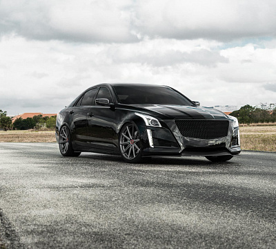 Фото дисков Vossen VFS-10 на Cadillac CTS III