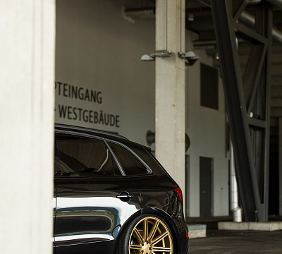 Фото дисков Vossen CV4 на Audi Q5 (8R)