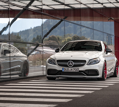 Фото дисков Vossen M-X2 (3-Piece) на Mercedes-Benz C-Class (W205)