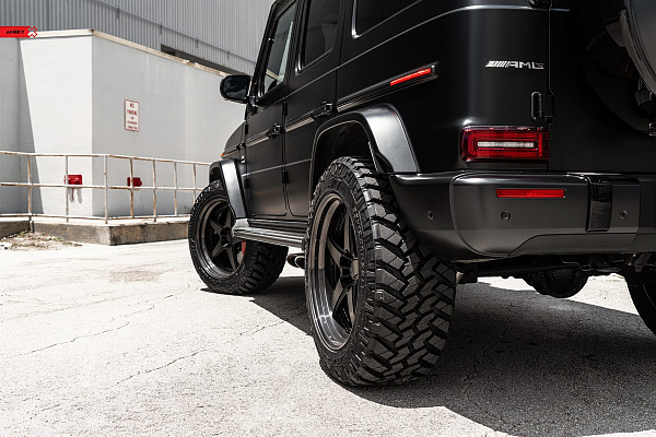 Фото дисков Anrky RS5 Черный сатин на Mercedes-Benz G-Class III