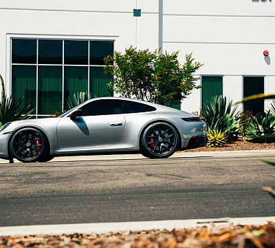 Фото дисков Brixton Forged FDE01 на Porsche 911 VIII