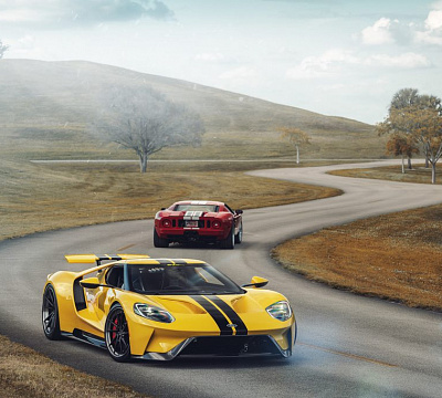 Фото дисков Anrky AN33 на Ford GT II