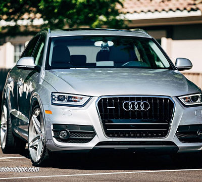 Фото дисков HRE P107 на Audi Q3 (8U)