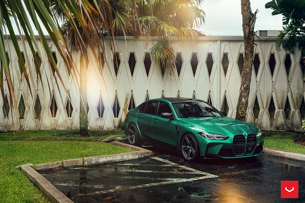 Фото дисков Vossen HF-1 Сатиновый графит на BMW 3/M3 (G2x/G80)
