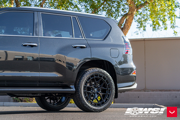 Фото дисков Vossen HFX-1 (6-Lug) Черный глянец на Lexus GX II
