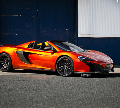 Фото дисков Strasse Wheels SV1 Deep Concave FS на McLaren 650S