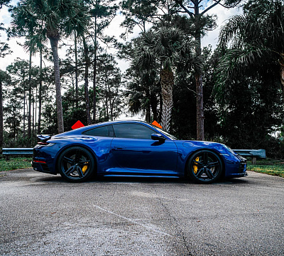 Фото дисков Vossen HF-1 на Porsche 911 VIII