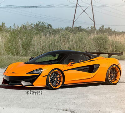 Фото дисков Strasse Wheels SV1 Deep Concave FS на McLaren 570S
