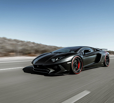 Фото дисков Brixton Forged PF5 на Lamborghini Aventador