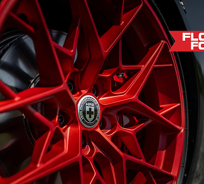 Фото дисков HRE FF10 на Toyota Supra A90