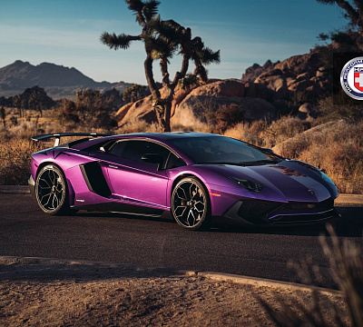 Фото дисков HRE P201 на Lamborghini Aventador