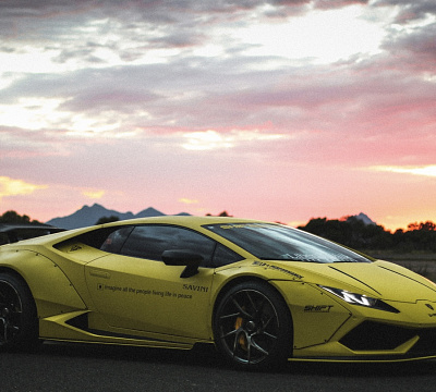 Фото дисков Savini SV67 на Lamborghini Huracan