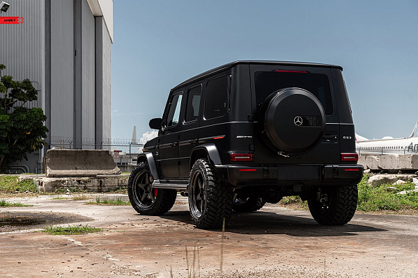 Фото дисков Anrky RS5 Черный сатин на Mercedes-Benz G-Class III