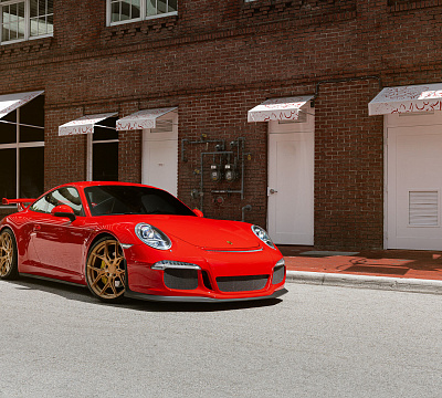 Фото дисков Vossen HF-5 на Porsche 911 VII
