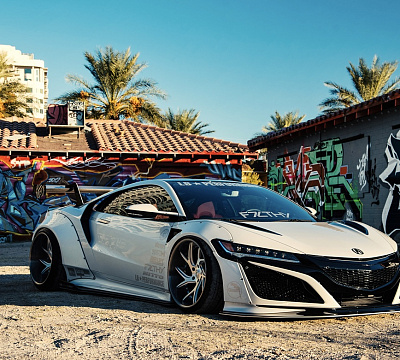 Фото дисков Savini SV67 на Acura NSX II