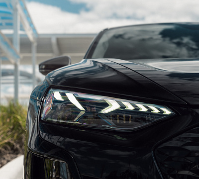 Фото дисков Vossen HF-7 на Audi E-tron GT