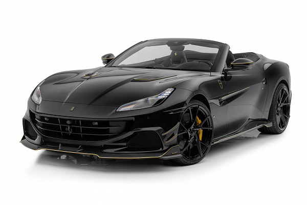 Фото дисков Mansory YT.5 Черный глянец на Ferrari Portofino