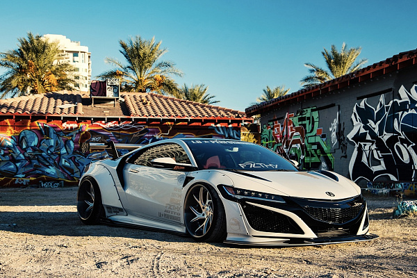 Фото дисков Savini SV67 Сатиновый темный лак на Acura NSX II