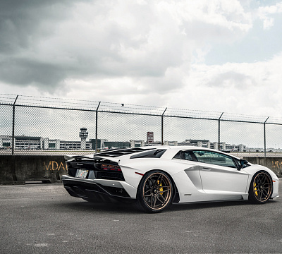 Фото дисков Anrky AN36 на Lamborghini Aventador