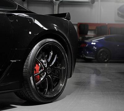 Фото дисков Savini SV40 на Chevrolet Corvette C7