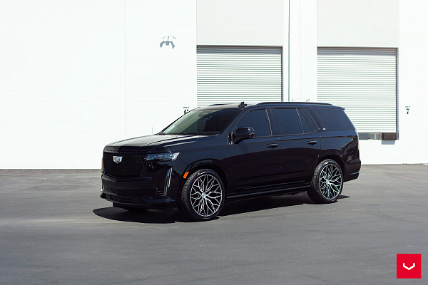 Фото дисков Vossen HF6-3 Алмазная проточка на Cadillac Escalade V