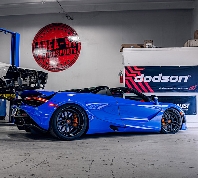 Фото дисков Strasse Wheels SV4 Deep Concave FS на McLaren 720S