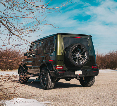 Фото дисков HRE P201 на Mercedes-Benz G-Class III