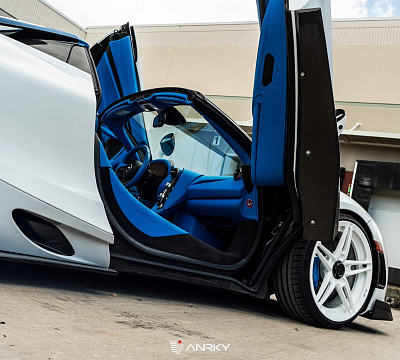 Фото дисков Anrky AN27 на McLaren 720S