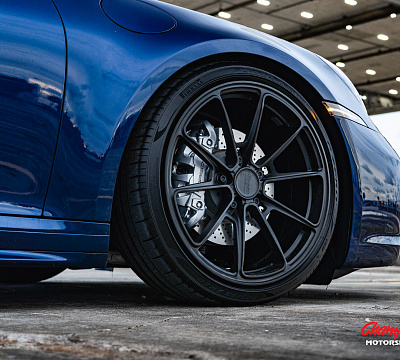 Фото дисков Vossen RS92 на Porsche 911 VIII