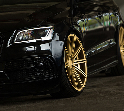 Фото дисков Vossen CV4 на Audi Q5 (8R)