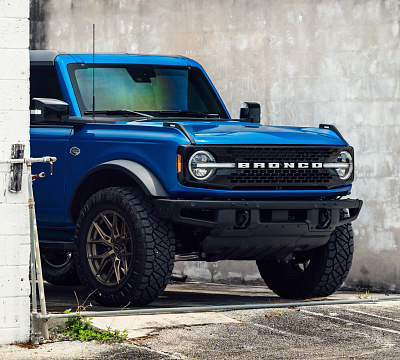 Фото дисков Vossen HF6-4 на Ford Bronco