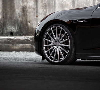 Фото дисков Vossen VFS-2 на Maserati Ghibli