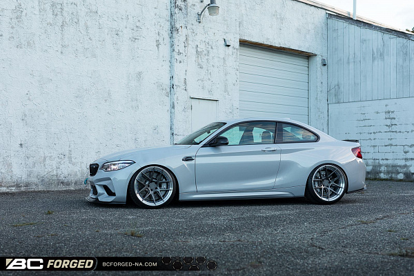Фото дисков BC Forged HCA381 Матовый графит на BMW 2/M2 (F22/F87)