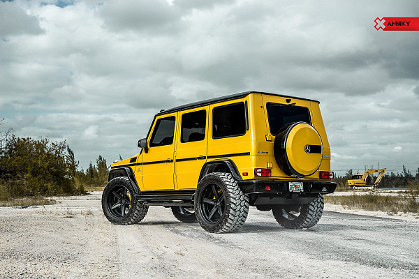 Фото дисков Anrky AN15 Черный сатин на Mercedes-Benz G-Class II