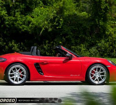 Фото дисков BC Forged HCA381 на Porsche Boxster III