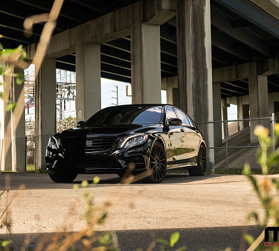 Фото дисков Vossen VFS-2 на Mercedes-Benz S-Class (W222, C217)