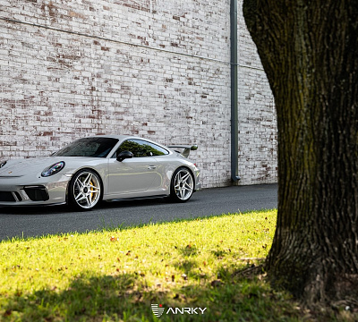 Фото дисков Anrky S3-X1 на Porsche 911 VII