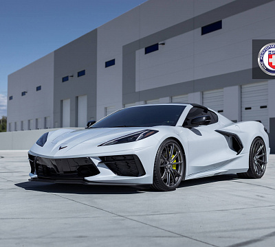 Фото дисков HRE P104SC на Chevrolet Corvette C8