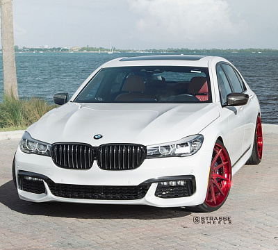 Фото дисков Strasse Wheels SV10T Deep Concave FS на BMW 7 (G11/G12)