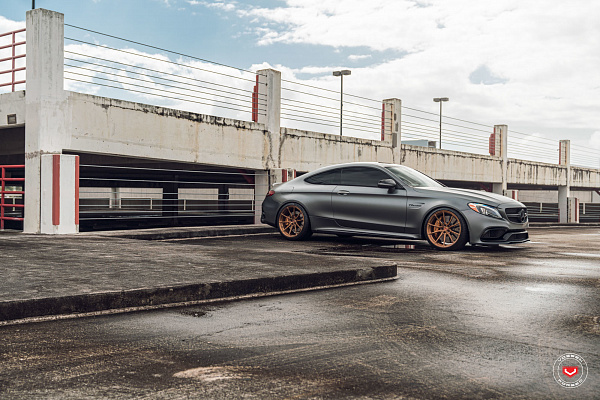 Фото дисков Vossen M-X2 Глянцевая темная медь на Mercedes-Benz C-Class (W205)