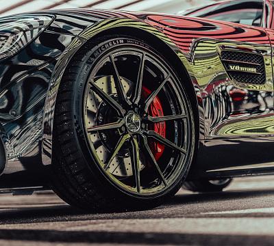 Фото дисков Vossen M-X2 на Mercedes-Benz AMG GT I