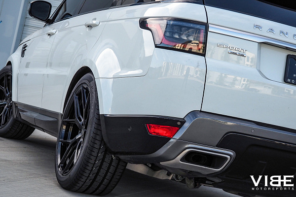 Фото дисков Vossen HF-5 Черный глянец на Range Rover Sport II
